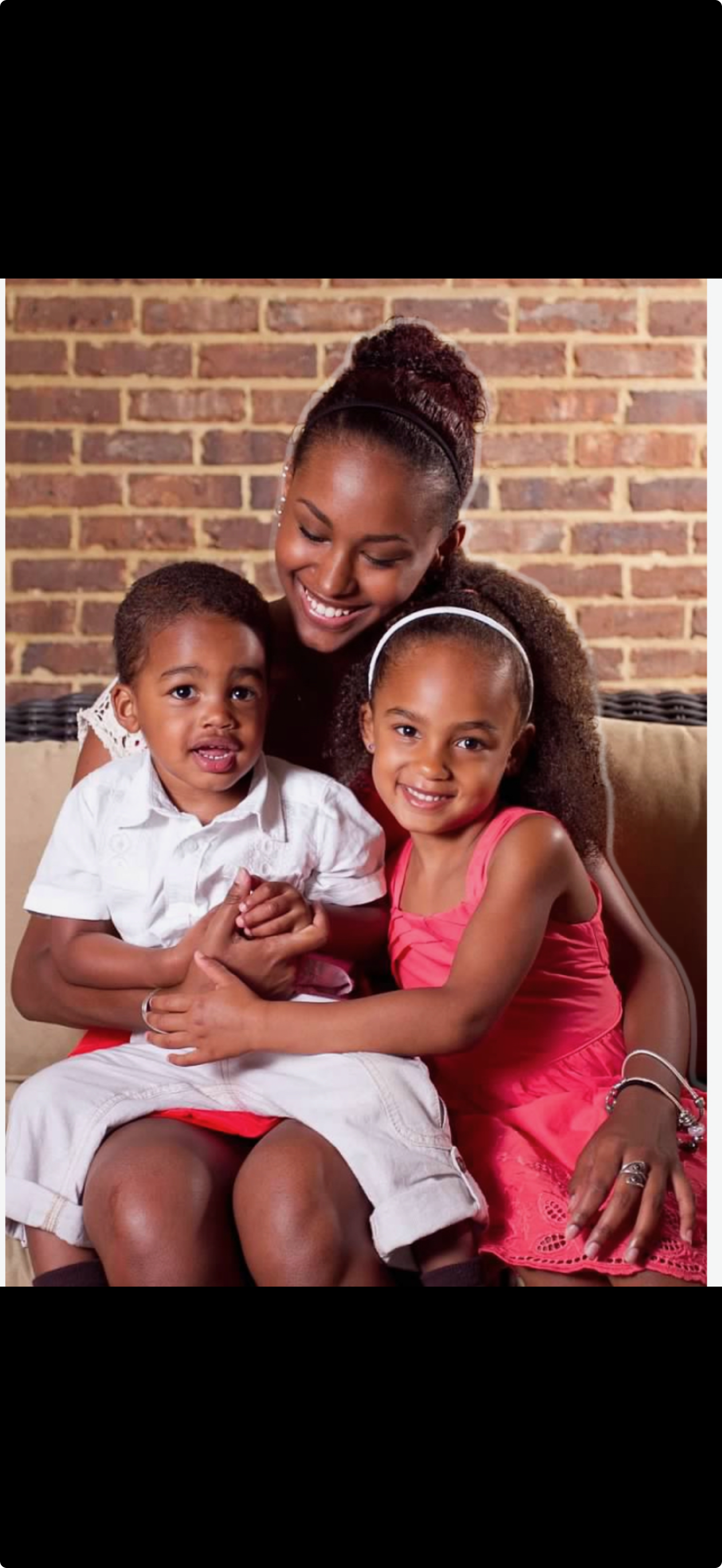 Corinne with family